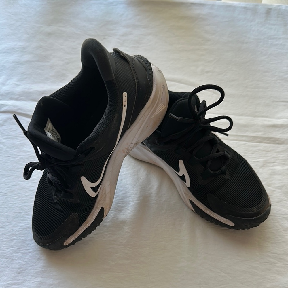 Nike Kids Black and White Sneakers